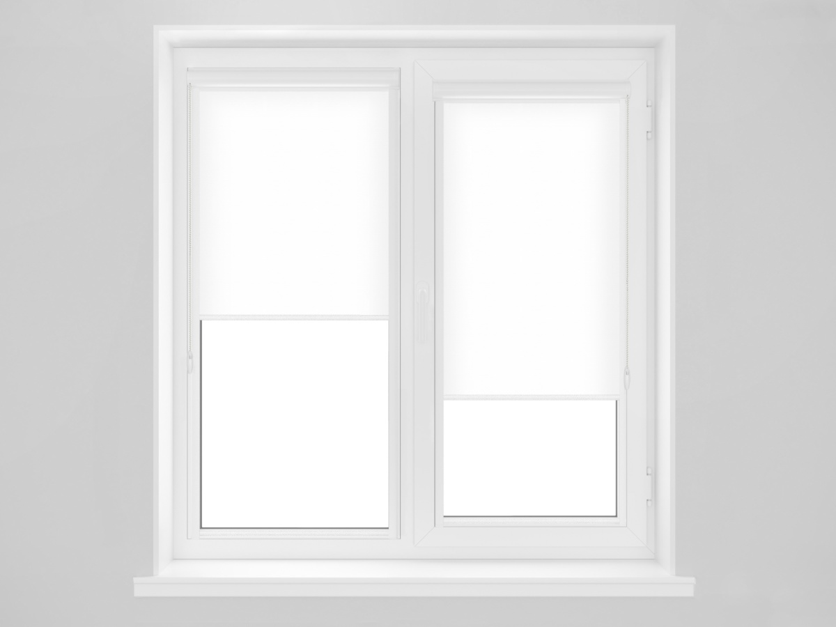 Рулонная штора 7074 на створку окна в коробе с направляющими - изображение 1 - заказать онлайн в салоне штор Benone в Коломне